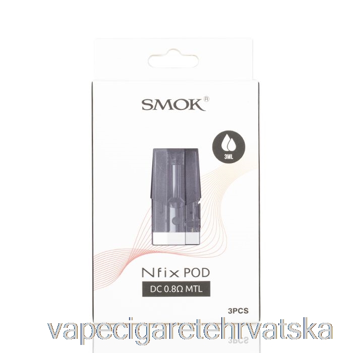Vape Hrvatska Smok Nfix Replacement Pods 0.8ohm Mesh Pods